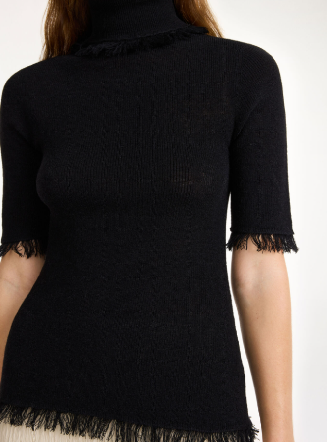 By Malene Birger AW24 - Jaxa sweater- Black