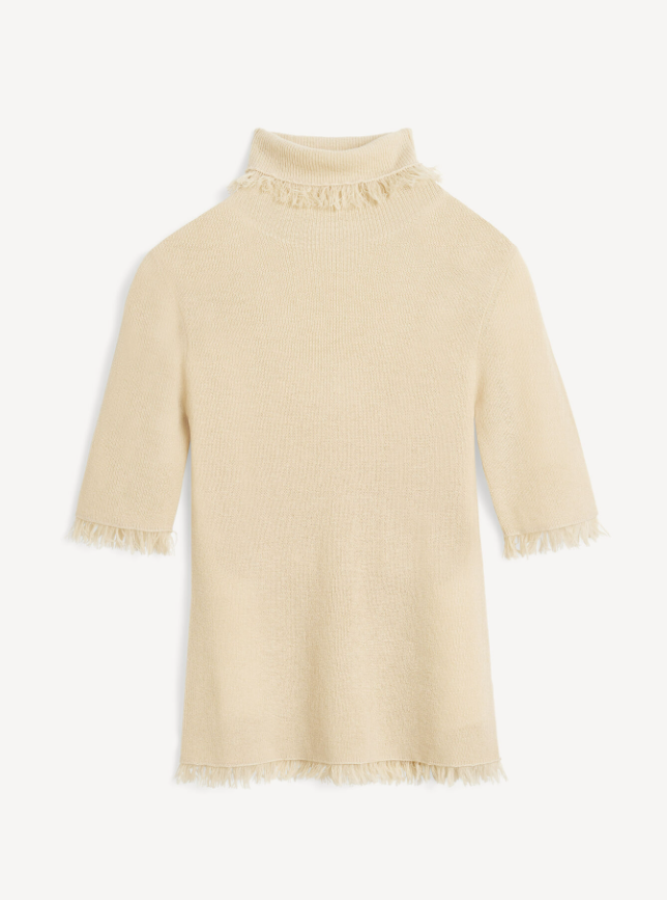 By Malene Birger AW24 - Jaxa sweater- Oyster Gray 