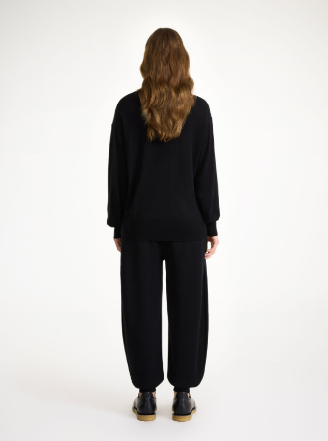 By Malene Birger AW24 - Mohsen sweater - black