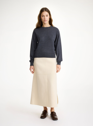 By Malene Birger AW24 - Montea sweater - Jet grey