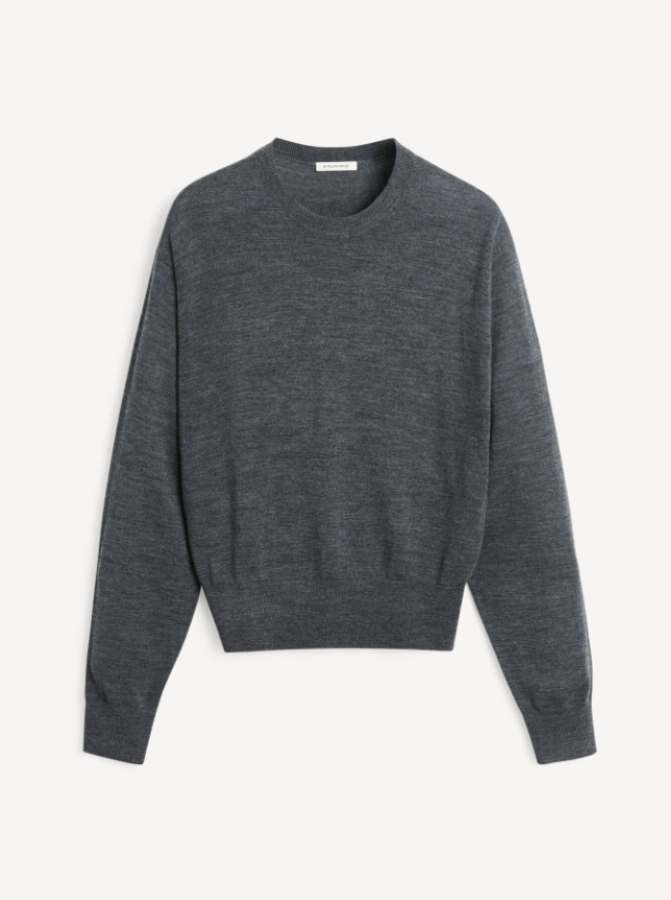 By Malene Birger AW24 - Montea sweater - Jet grey