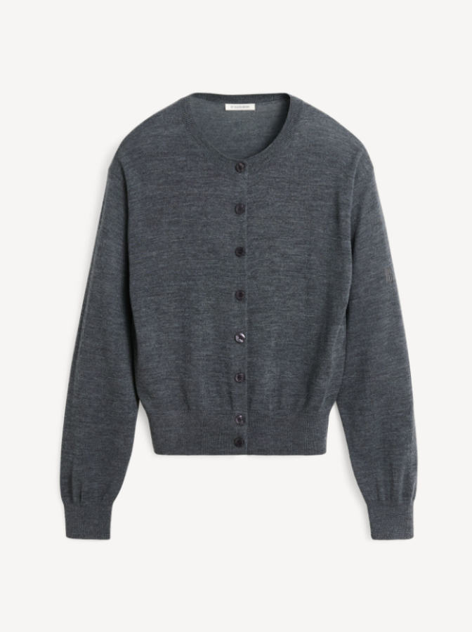 By Malene Birger AW24 - Montie sweater - Jet grey