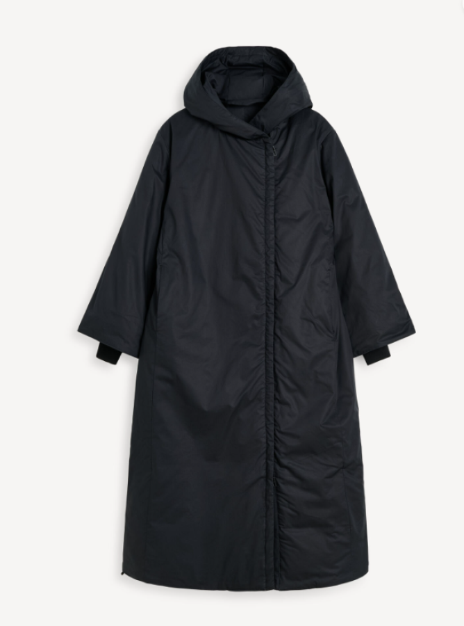 By Malene Birger AW25 - Camie recycled cotton coat - Black