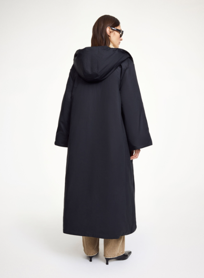 By Malene Birger AW25 - Camie recycled cotton coat - Black