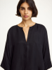 By Malene Birger SS25 - Cicie blouse - Black