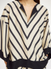 By Malene Birger SS25 - Cicie blouse - Diagonal Stripe