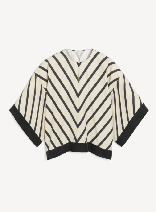 By Malene Birger SS25 - Cicie blouse - Diagonal Stripe