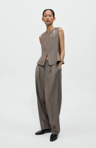Cordera PF26 - TAILORED PEPLUM VEST