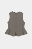 Cordera PF26 - TAILORED PEPLUM VEST