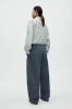 Cordera PF26 - WASHED DENIM CURVED PANTS- grey Cordera PF26 - WASHED DENIM CURVED PANTS- grey
