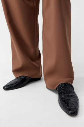 Cordera SS26 - Pointy crocodile loafer 