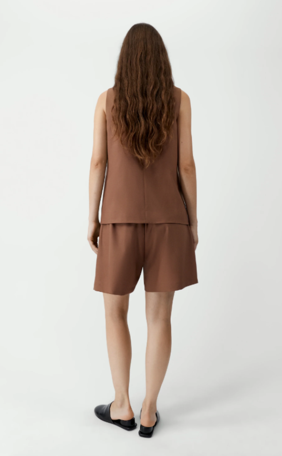 Cordera SS26 - TAILORED VEST- CLOVE 