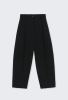 Cordera SS26 - Tailored barrel pants - Black