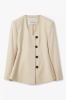 DAGMAR AW24 - Collaress blazer  -  sand beige 