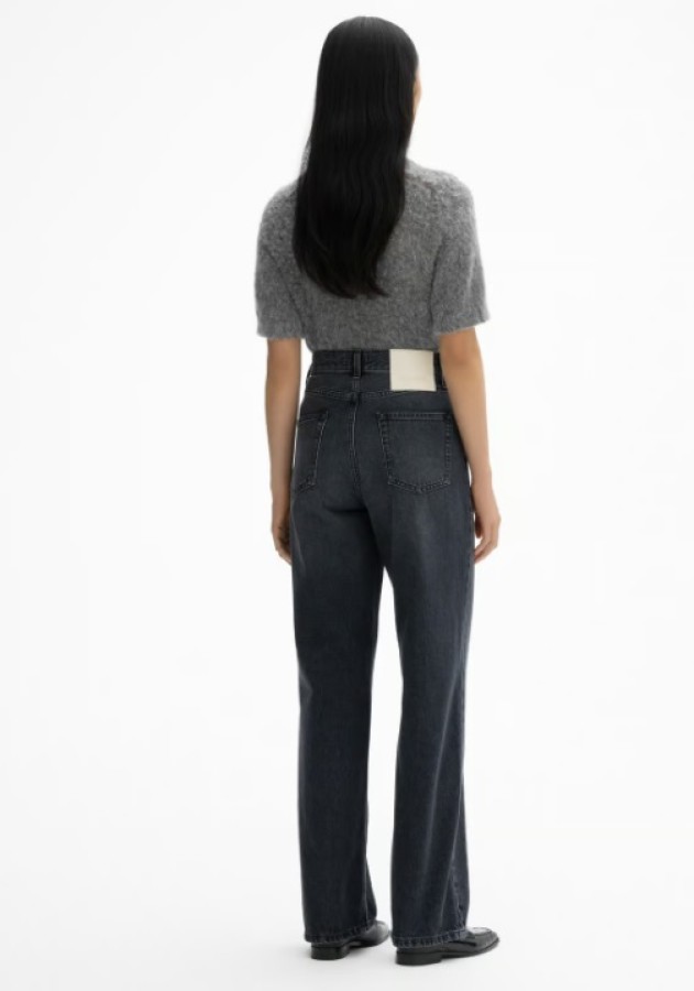 Dagmar AW24 - Wide leg denim  - Dark Grey