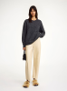 By Malene Birger PS25 - Briella mohair-blend sweater - Grey Melange