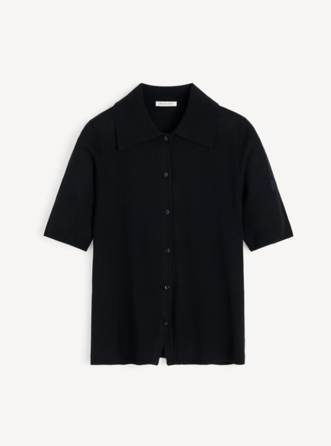 By Malene Birger PF25 - Dotta blouse - black