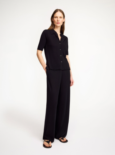 By Malene Birger PF25 - Dotta blouse - black