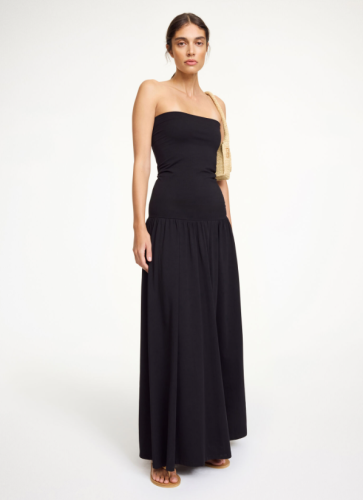 By Malene Birger PF25 - Marciella maxi dress - Black
