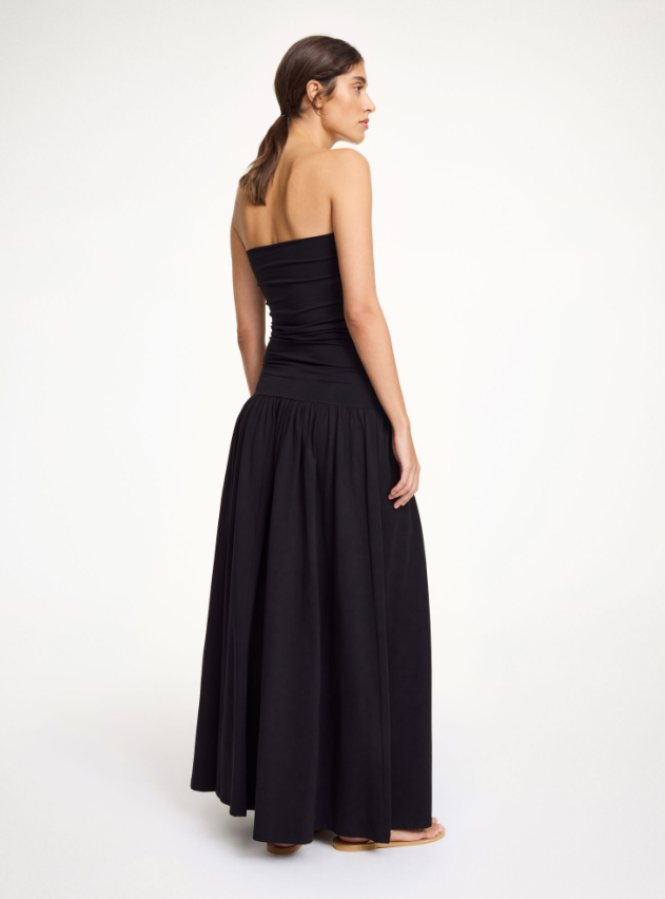By Malene Birger PF25 - Marciella maxi dress - Black