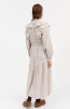 Skall Studio AW25 - Claudette dress - Raspberry/Cream stripe
