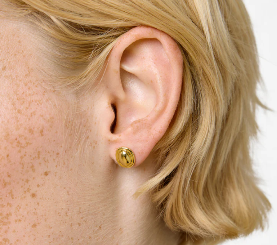 Lie Studio AW25 - The Franka Earrings - Gold
