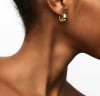 LIE STUDIO - THE SIMONE EARRINGS  gold