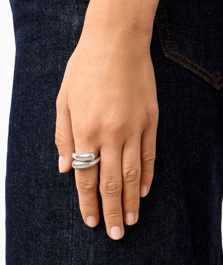 LIE STUDIO - The Victoria Ring - Silver 