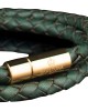 SKULTUNA - Leather Bracelet - Green
