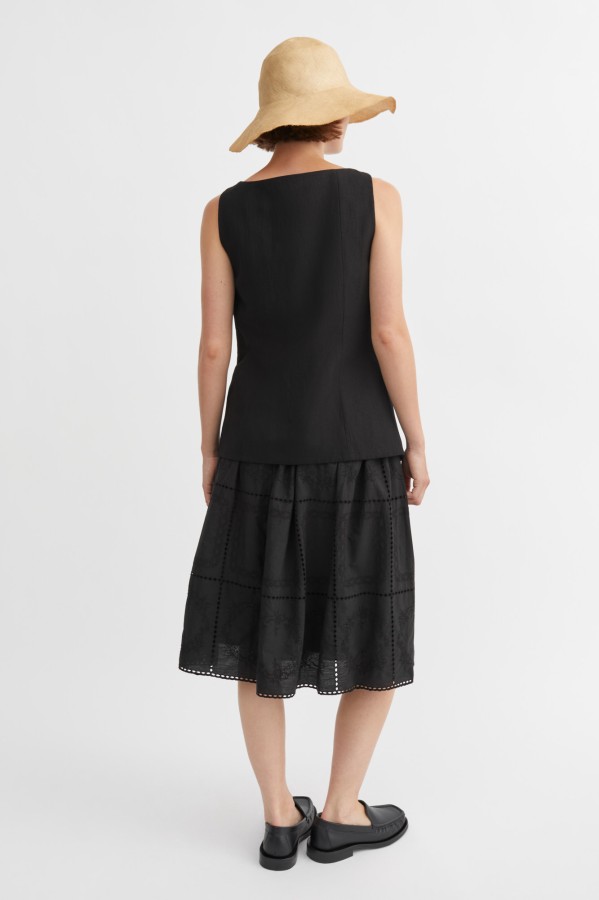 Skall Studio SS25 - Anemone skirt - Black