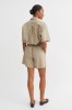 Skall Studio SS25 - Edgar shorts - Stone moss