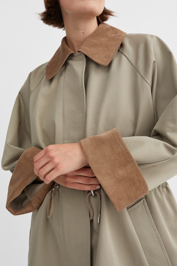 Skall Studio SS25 - Gaby parka jacket - Stone moss