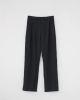 AF Agger AW23 - Linen  box pants - Black