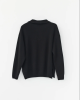 AF Agger AW24 - WOOL POLO KNIT - black