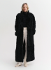 Almada label AW25 - Claudie Shearling Coat - black Almada label AW25 - Claudie Shearling Coat - black