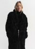 Almada label AW25 - Claudie Shearling Coat - black Almada label AW25 - Claudie Shearling Coat - black