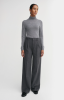 Almada Label AW25 - Penny Soft Trousers - dark grey