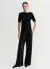 Almada Label SS26 - Bias Satin Pants - black