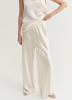 Almada Label SS26 - Bias Satin Pants - vanilla