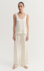 Almada Label SS26 - Bias Satin Pants - vanilla