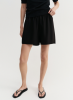Almada label SS26 - Bim crepe shorts - black