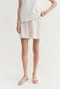 Almada Label SS26 - Bim Crepe Shorts - cream