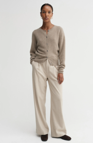 Almada Label SS26 - Coco Cardigan - nougat