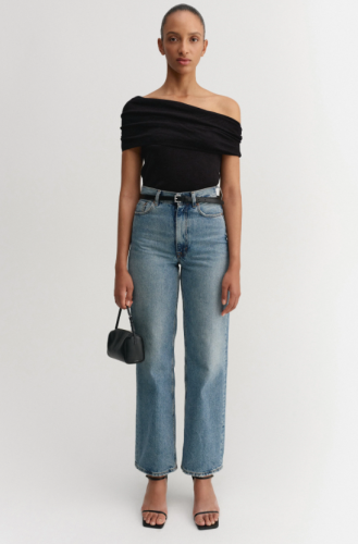 Almada Label SS26 - Poppy Top - black