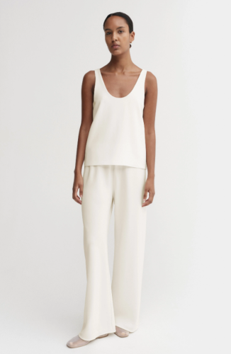 Almada Label SS26 - Romy Crepe Top - cream