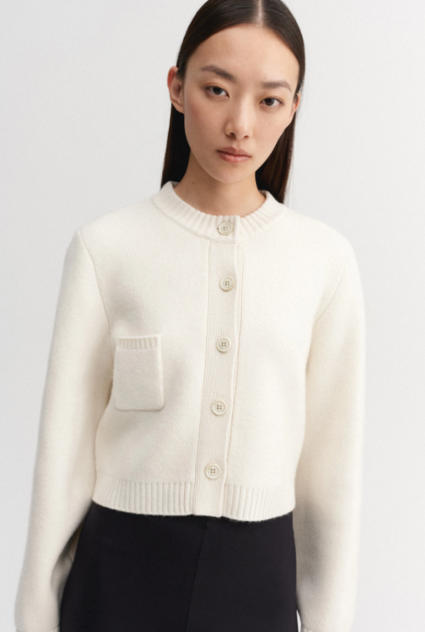 Almada Label SS26 - Zozo cardigan - cream