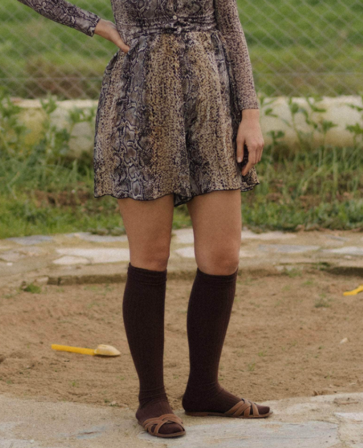 Baserange AW25- Rema Shorts - Snake