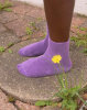 Baserange AW26 - Buckle Overankle Socks - Poa Purple