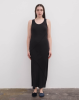 Baserange AW26 - Lava Dress - Silk Crepe - Black