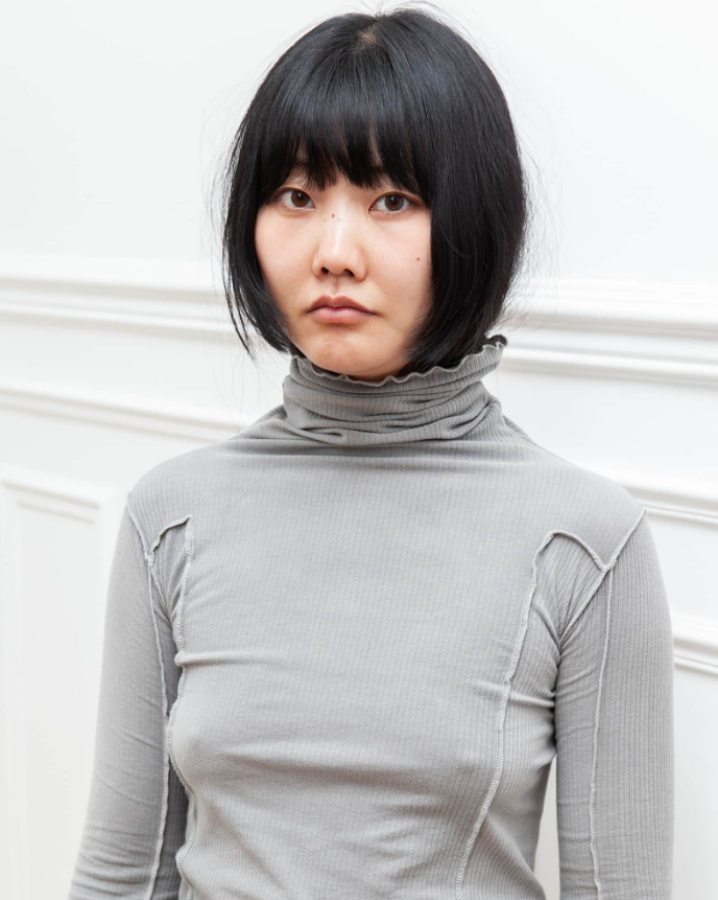 Baserange AW26 - Omato Turtleneck - Organic Cotton Rib - Elie grey Baserange AW26 - Omato Turtleneck - Organic Cotton Rib - Elie grey